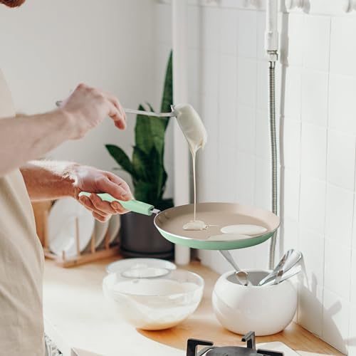 8.7 inch Nonstick Crepe Pan (Light Pink) V1898