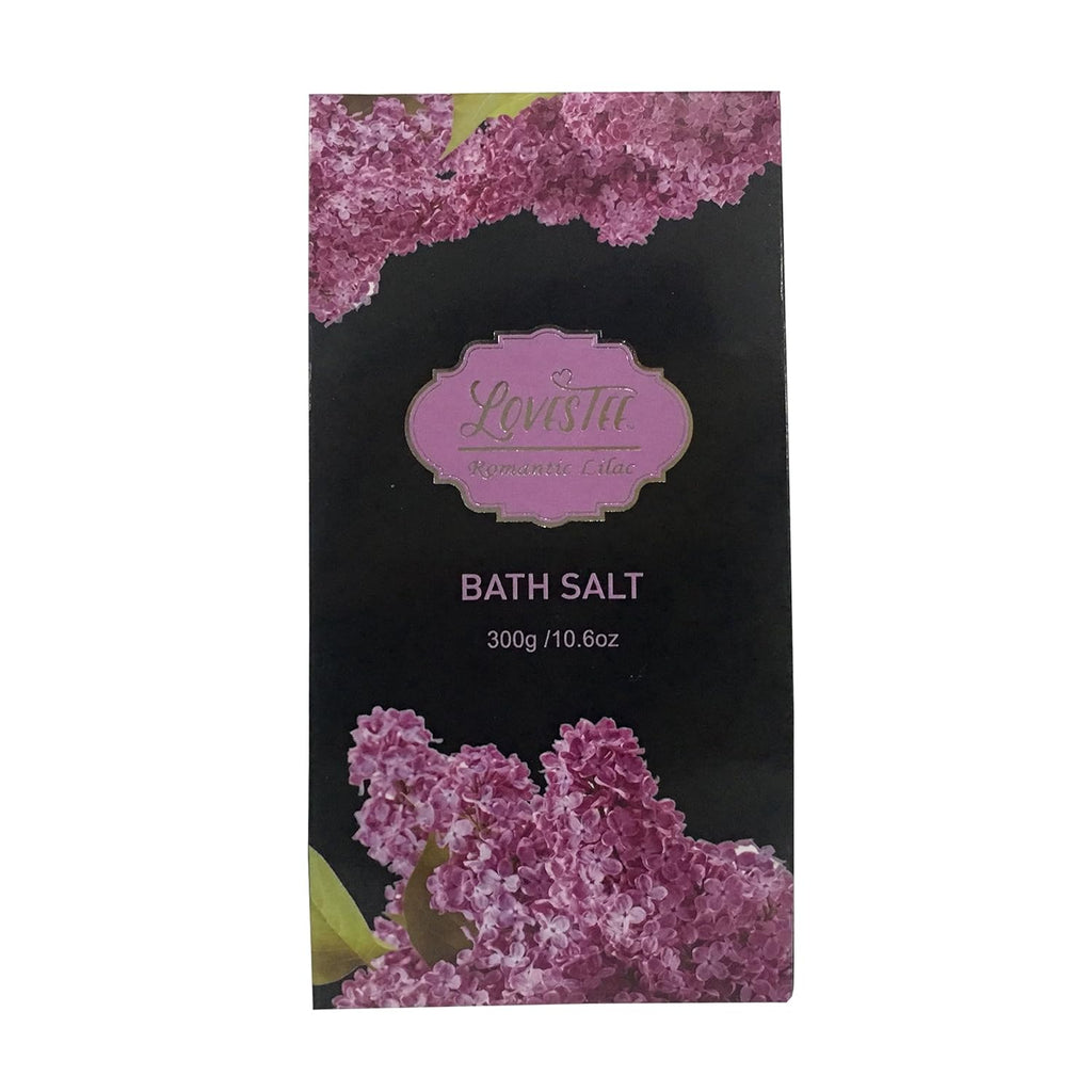 Lavender Bath and Body Set with Shower Gel, Body Lotion, Hand Lotion, Bath Salt, Flower Sponge and EVA Sponge N89904