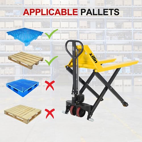 Manual Pallet Jack Hand Pallet Truck 2200lbs Capacity 3.3" Lowered 45" Lx21"W 31.5 Lift Height V362509