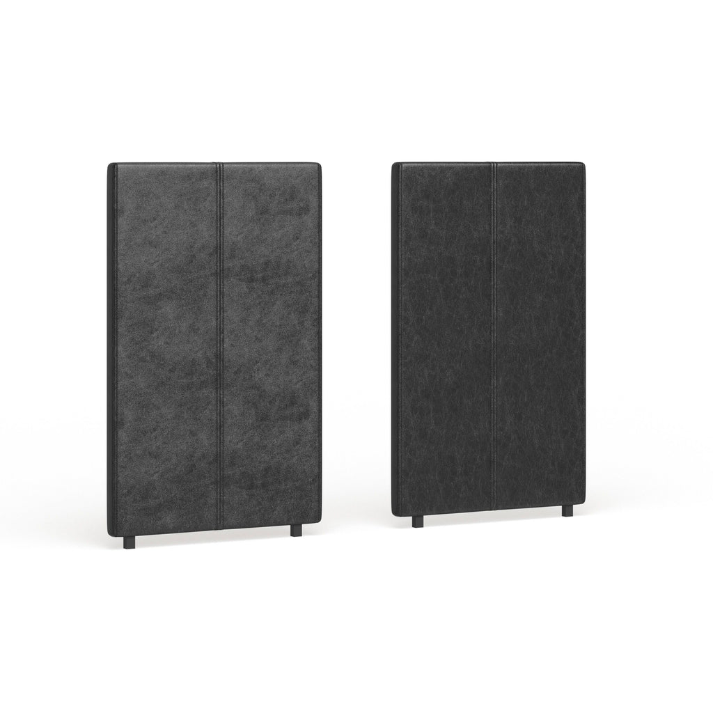 White Traditional Headboard Panels Set of 2 J24183