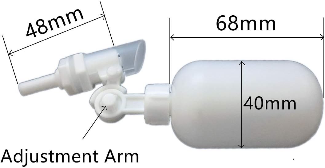 1/4 inch Automatic Plastic Adjustable Float Valve for Reverse Osmosis System A29892