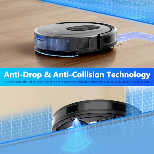 5000Pa Robot Vacuum and Mop Combo with Self-Charge I23550