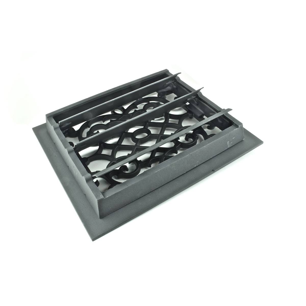 Cast 10 x 12 Duct Floor Heat Register Louver Vent M4579
