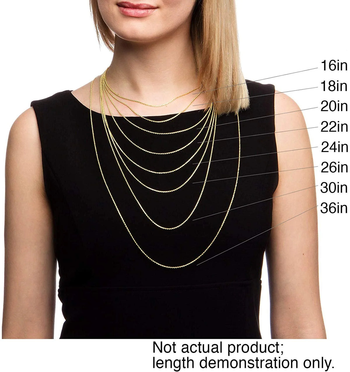 16 Inch 14K Yellow Gold 1.5mm Singapore Pendant Chain Necklace R821793