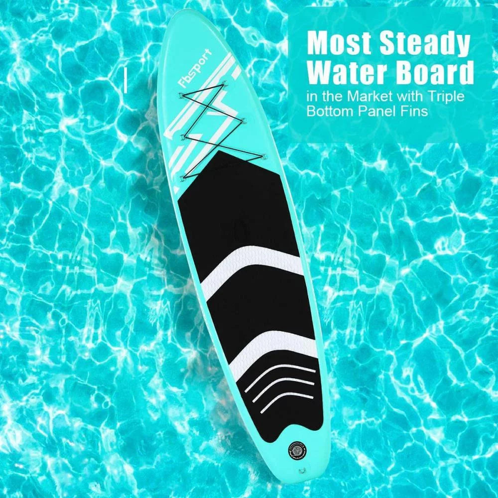 11' Mint Green Inflatable Paddle Board E89914