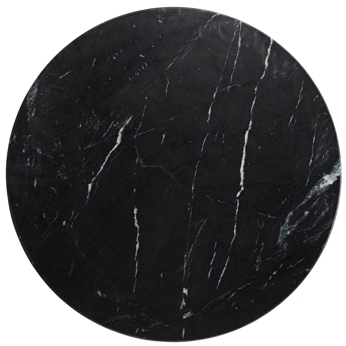 Black Marble Accent Table V432