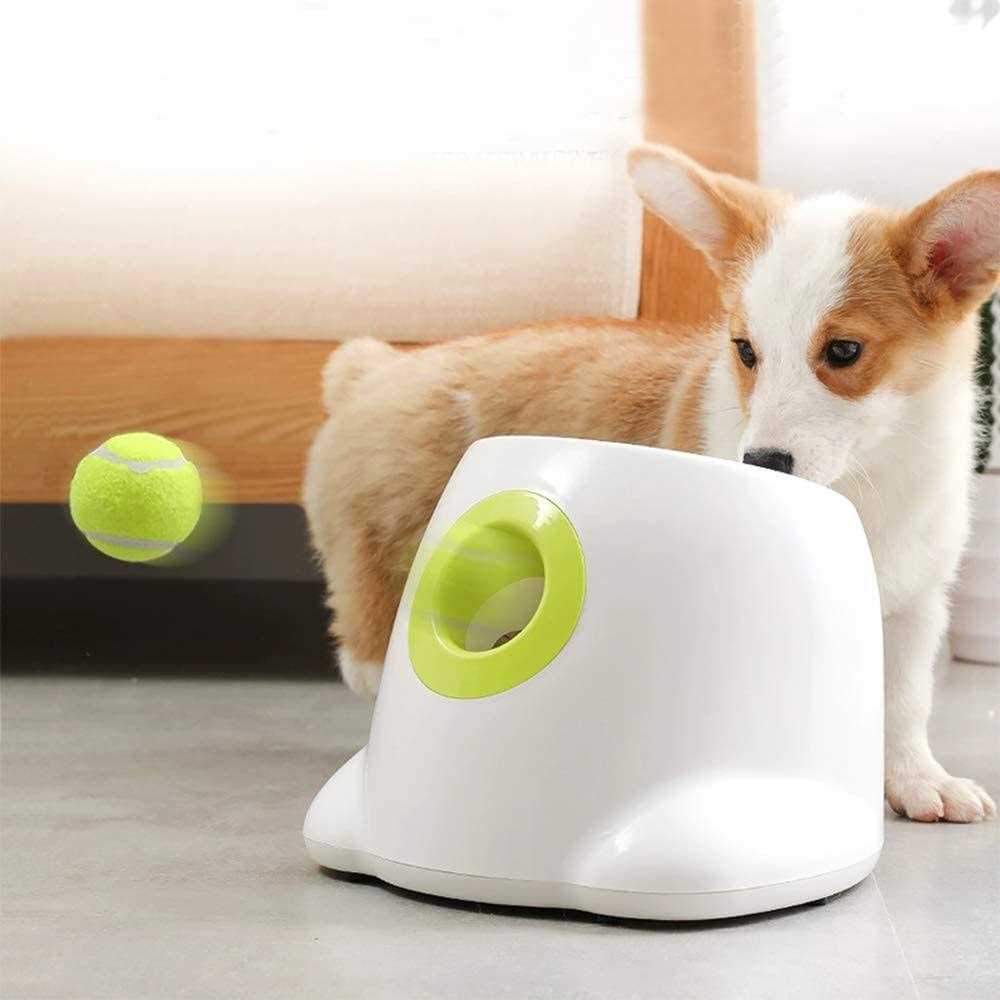 Automatic Ball Launcher for Dogs with 3 Tennis Balls P762551