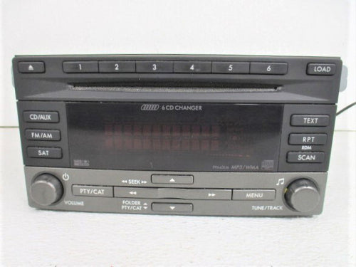 2009-2013 Subaru Forester MP3 6 CD Audio Satellite Radio Receiver OEM C8940