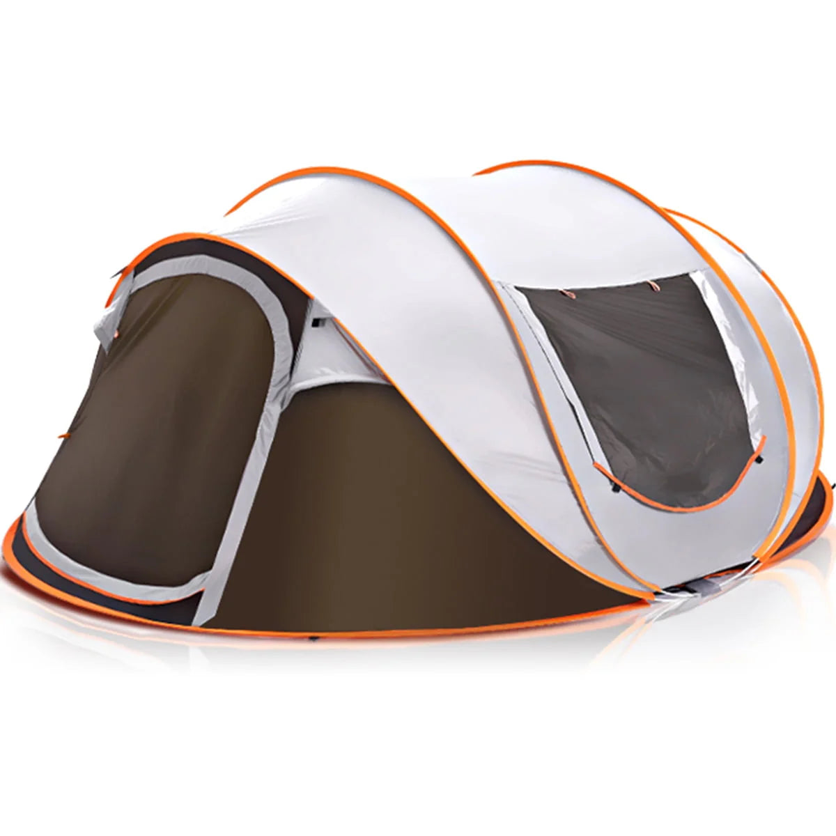 4/6/8 Person Water-Resistant Windproof Camping Tent with Carry Bag L105002