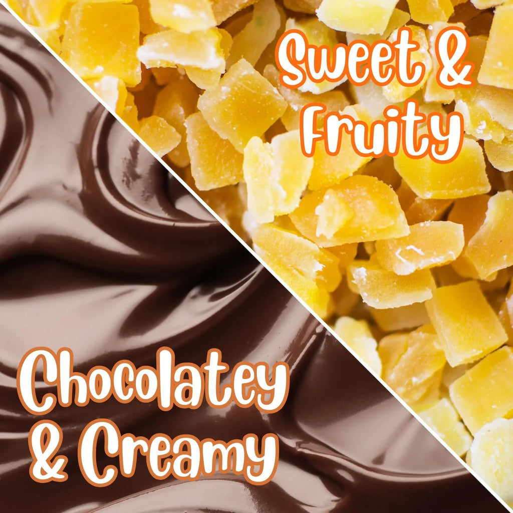 Milk Chocolate Covered Dried Mango 5 Lbs Bulk Bag G595