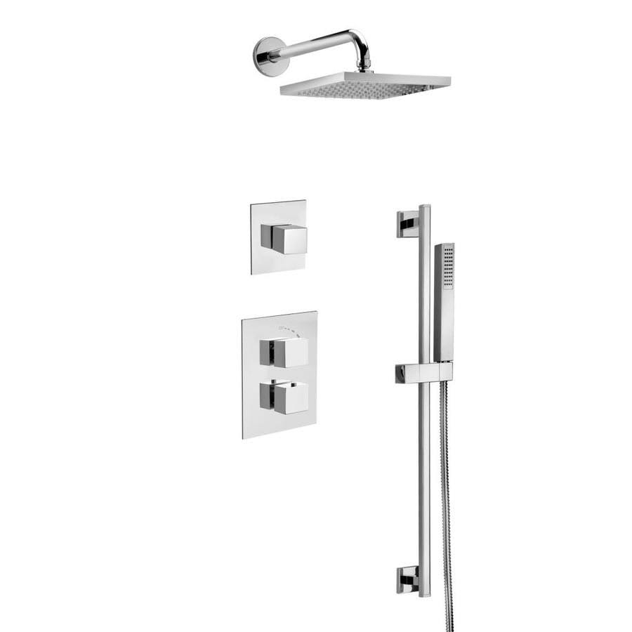 Chrome 1-Handle Shower Faucet with Valve V567112