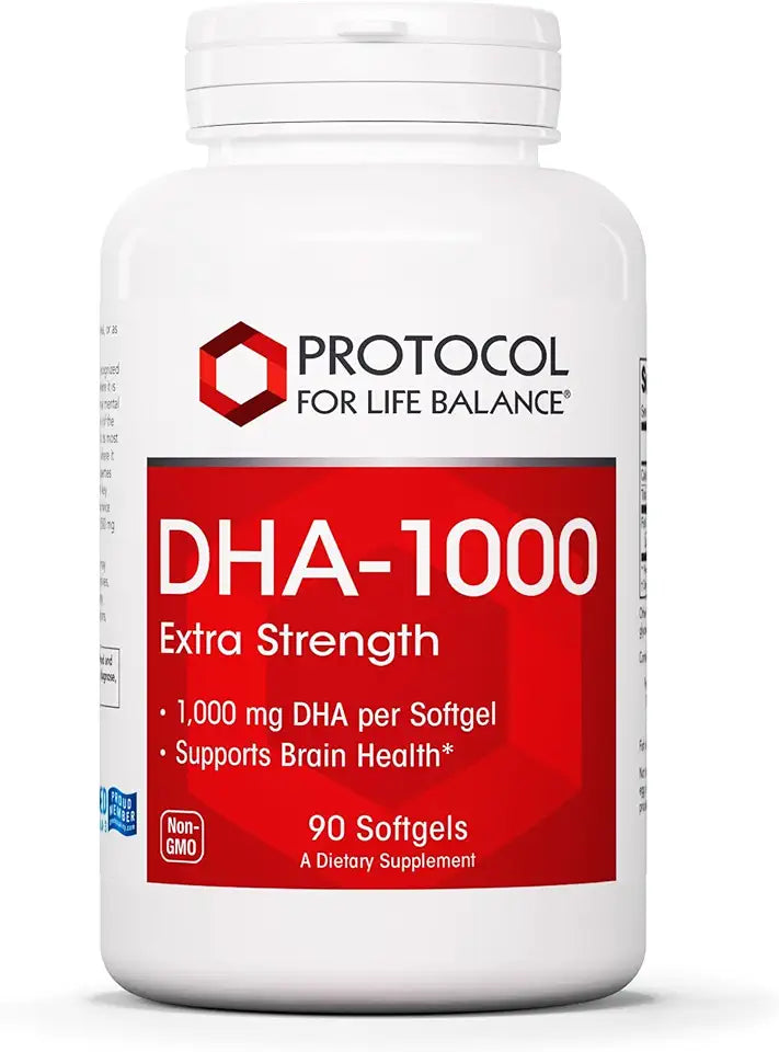 DHA 1,000mg Fish Oil Supplement 90 Softgels O4210