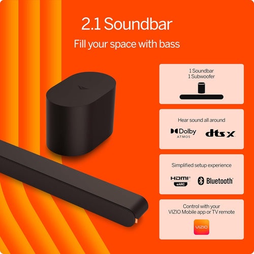 2.1 Soundbar with Wireless Subwoofer W426