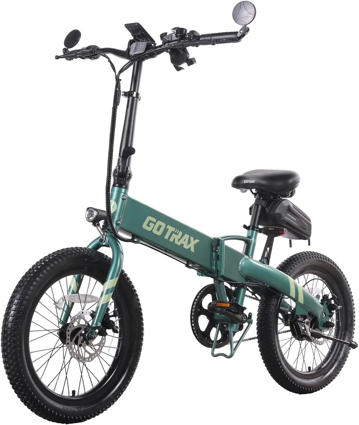 Folding Electric Bike 350W Motor Black U879599