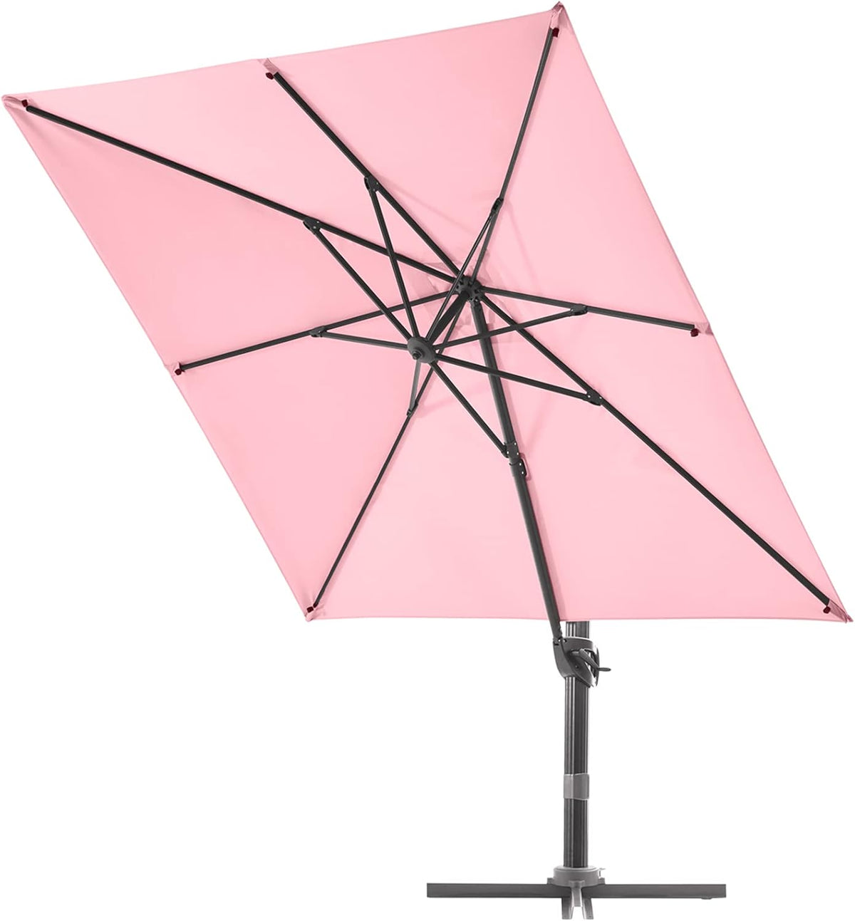 9x9 ft. Square Aluminum Cantilever Umbrella Y8953