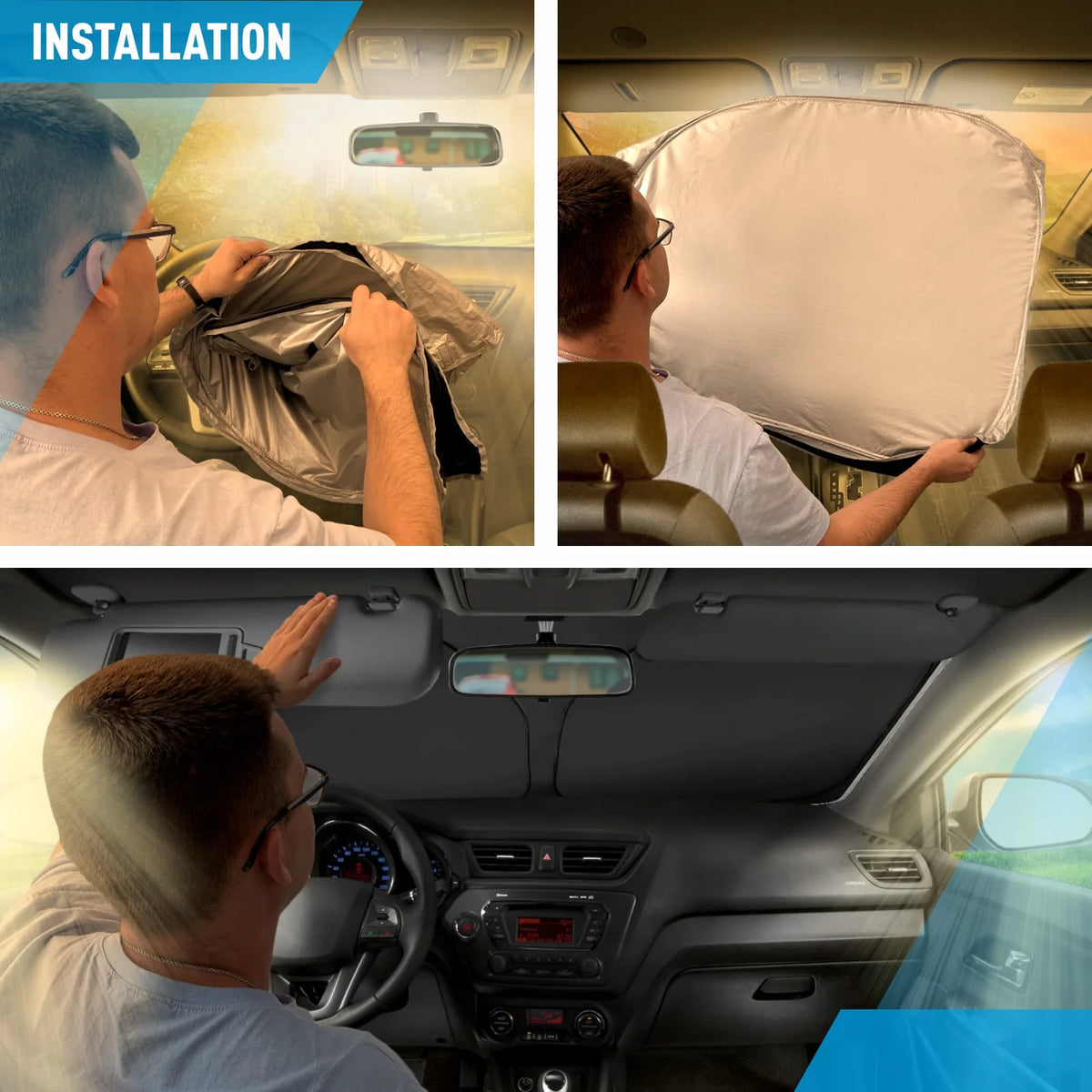 Windshield Sun Shade for Car H589335
