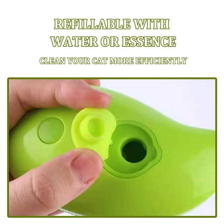 3 In1 Self Cleaning Steam Cat Brush T4480