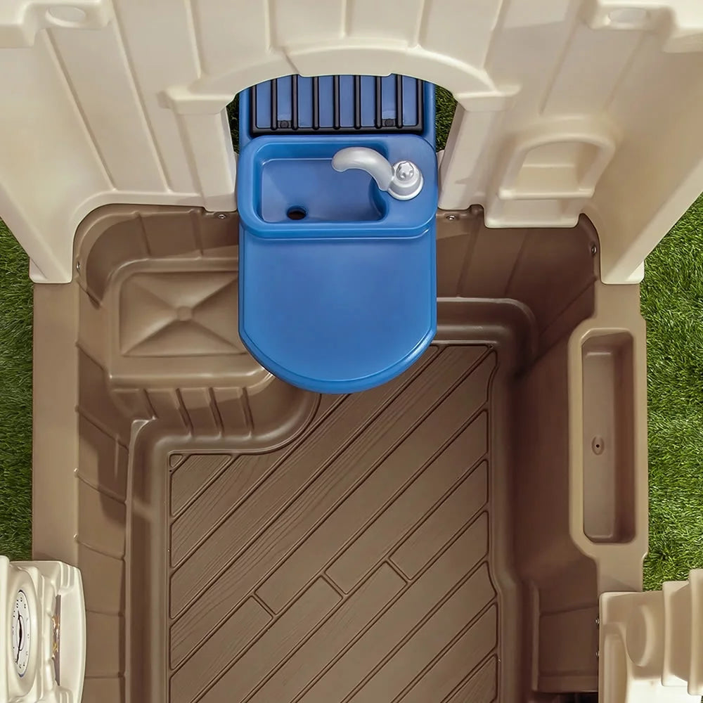 Brown Plastic Kids Playhouse K479594