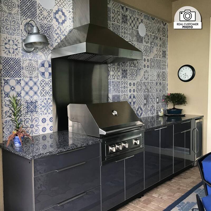 48 in. 700 CFM Ducted Wall Mount Range Hood Stainless Steel M7224