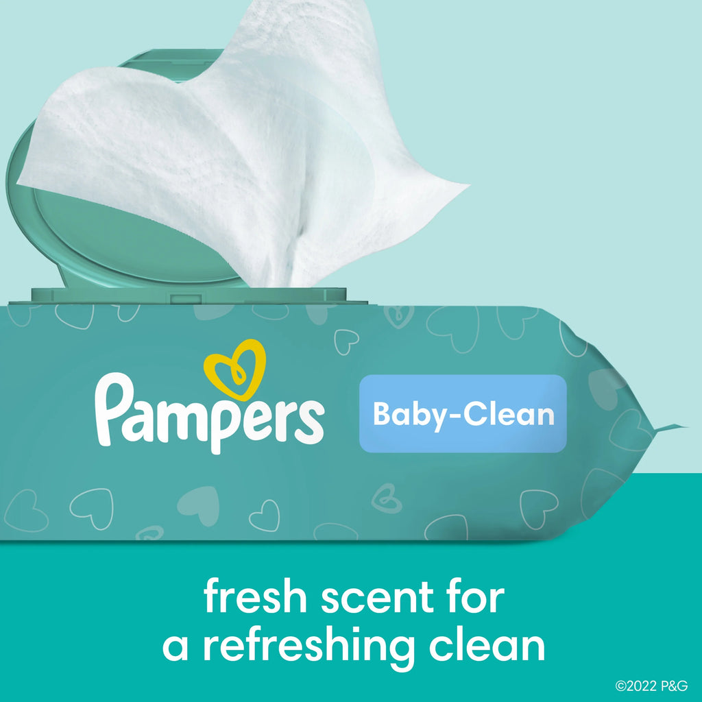 Baby Fresh Scented Pop-Top Wipes 432 Count F221