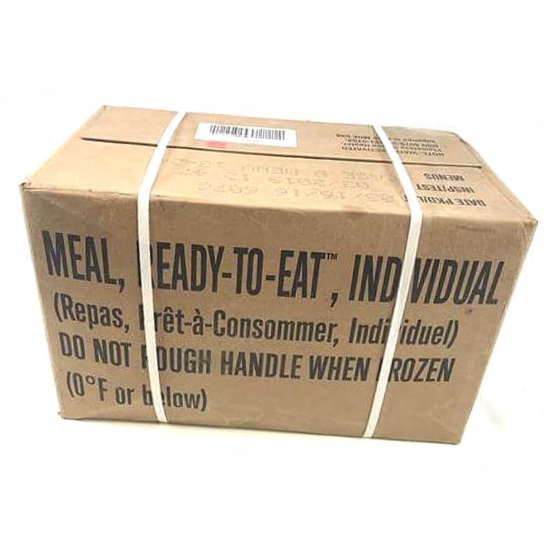 MRE Meal Kit Bundle Cases with Heater - Inspection Date 2025 or Better D930