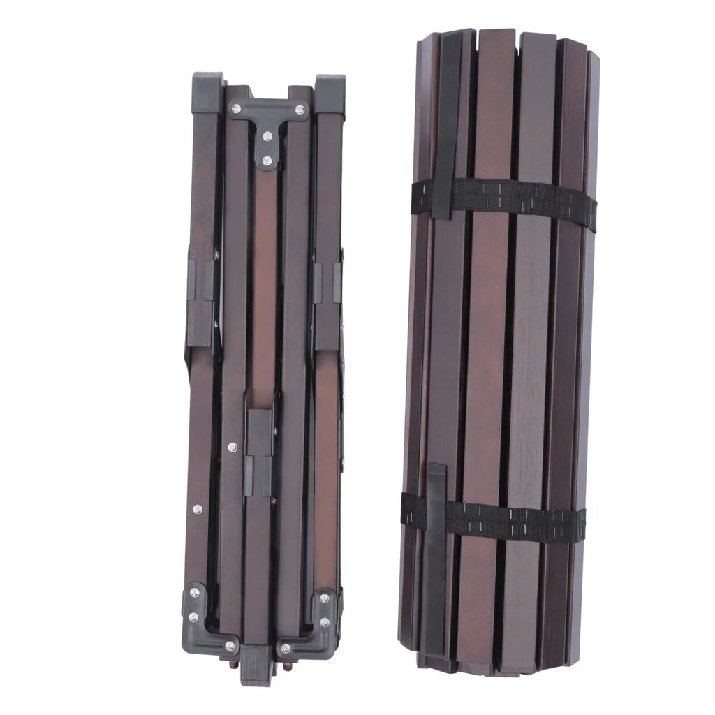Portable Wood Folding Picnic Table Q929531