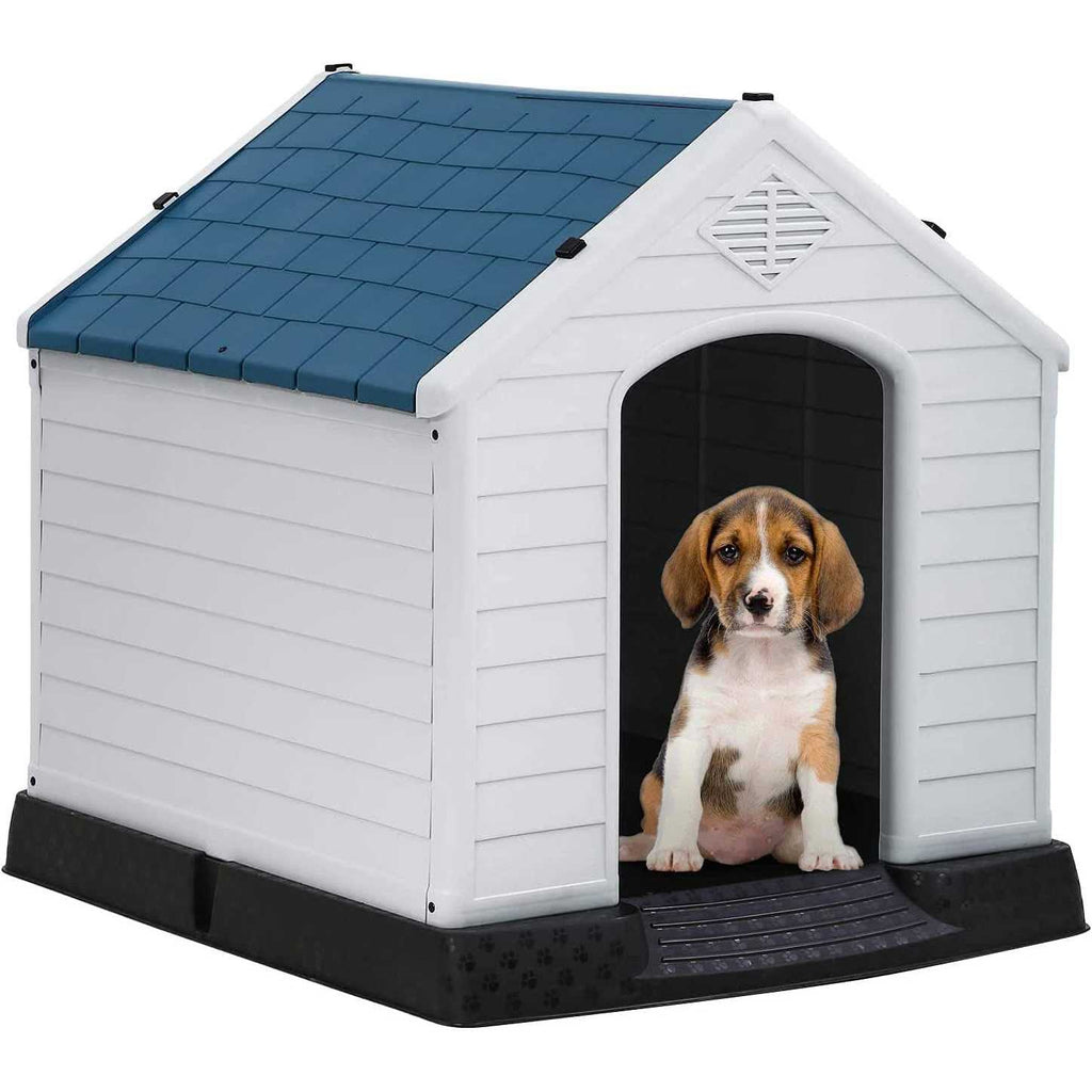 Dog House Pet Kennel With Air Vents S98312