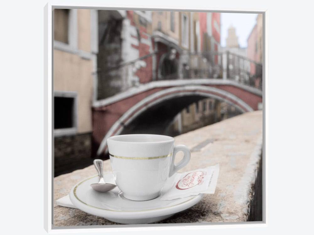 Framed Canvas Art White Floating Frame C952678
