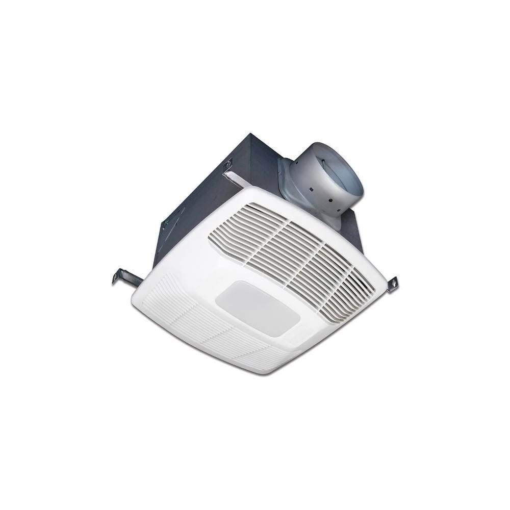 130 CFM 0.6 Sone Ceiling Mounted LED Light Humidity - White O97108