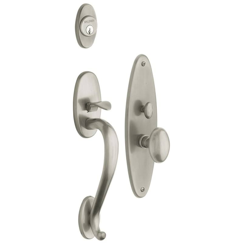 Satin Nickel Full Dummy Handleset Trim Set X3440