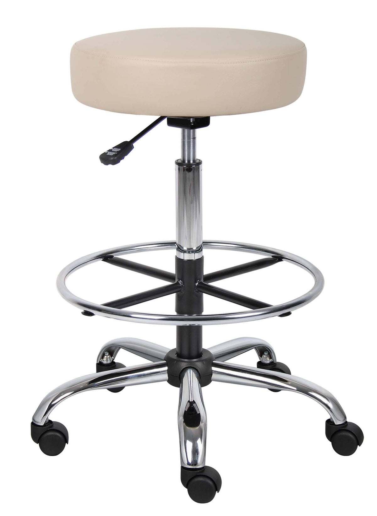 Beige Medical Drafting Stool C5872
