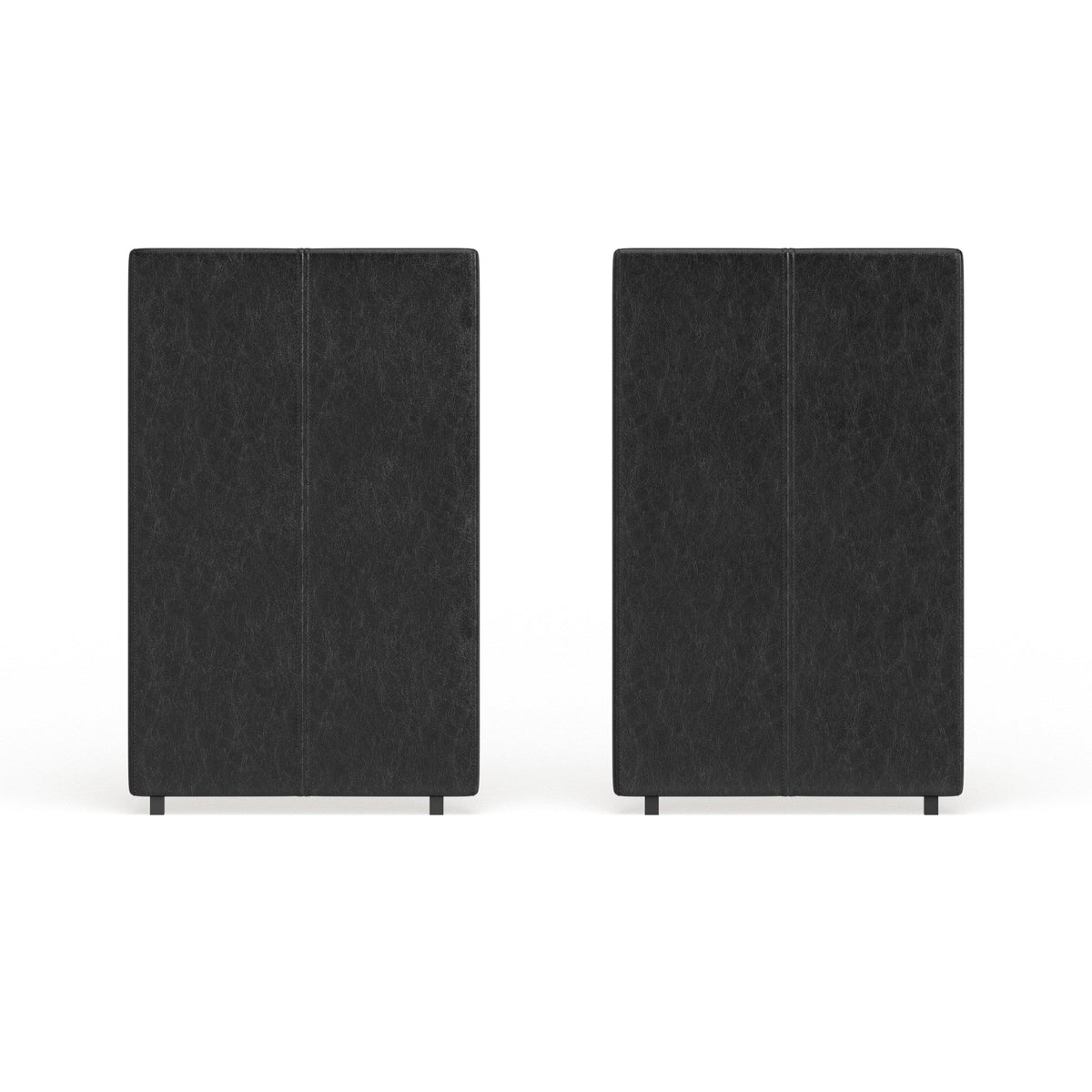 White Traditional Headboard Panels Set of 2 J24183