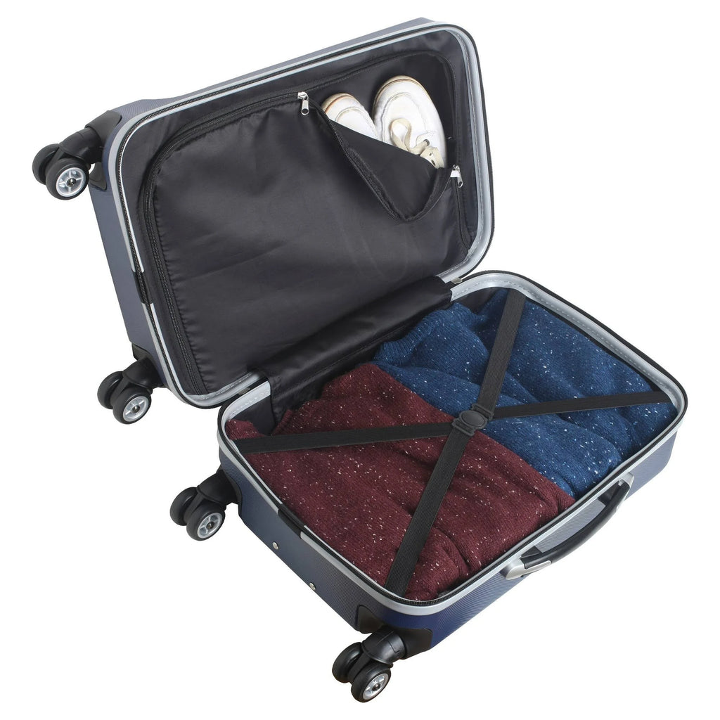 Navy 20x22 8-Wheel Hardcase Spinner Carry-On T4989