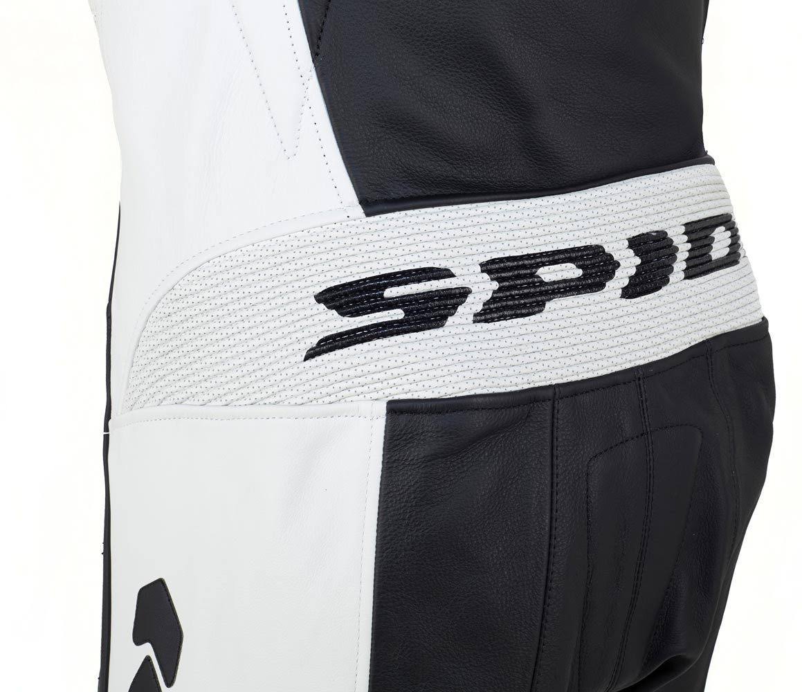 Black-White Leather Suit Z1868