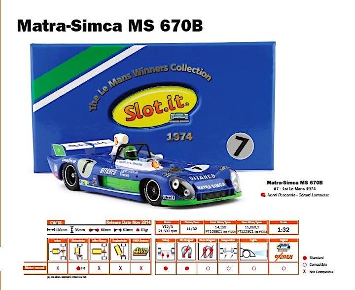 Matra-Simca MS 670B Le Mans 1974 E950