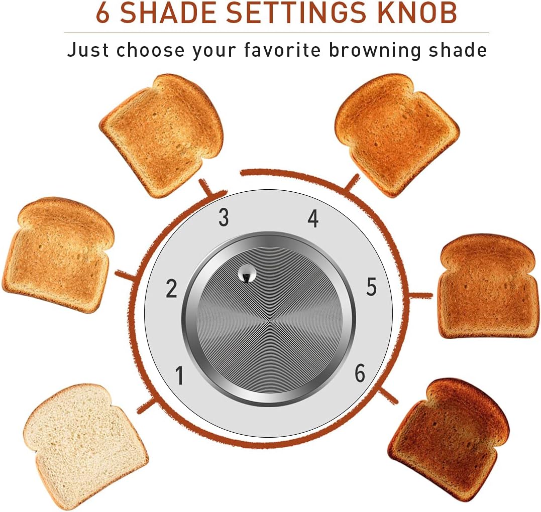 4 Slice Stainless Steel Toaster L52679