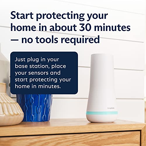12 Piece Wireless Home Security System with HD Camera, White G656