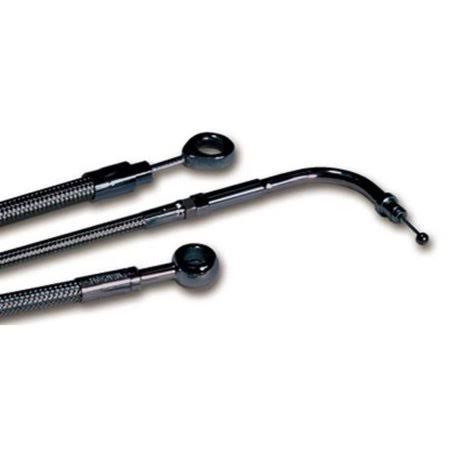 Black Braided Clutch Cable A208