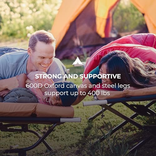 Folding Camping Cot with Canvas O25747