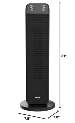 25" Electric Space Heater with Remote and Thermostat X79244