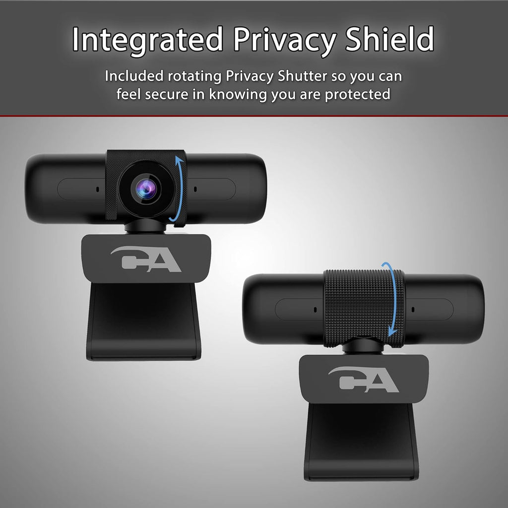 1080p 5MP USB Webcam with Dual Omnidirectional Microphones B341059