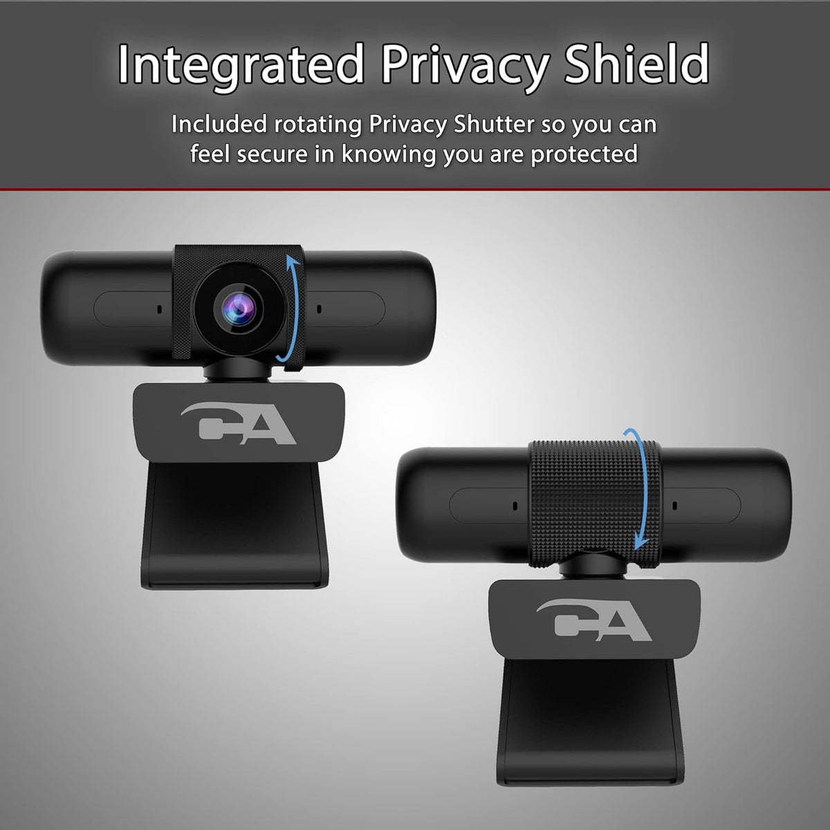 1080p 5MP USB Webcam with Dual Omnidirectional Microphones B341059