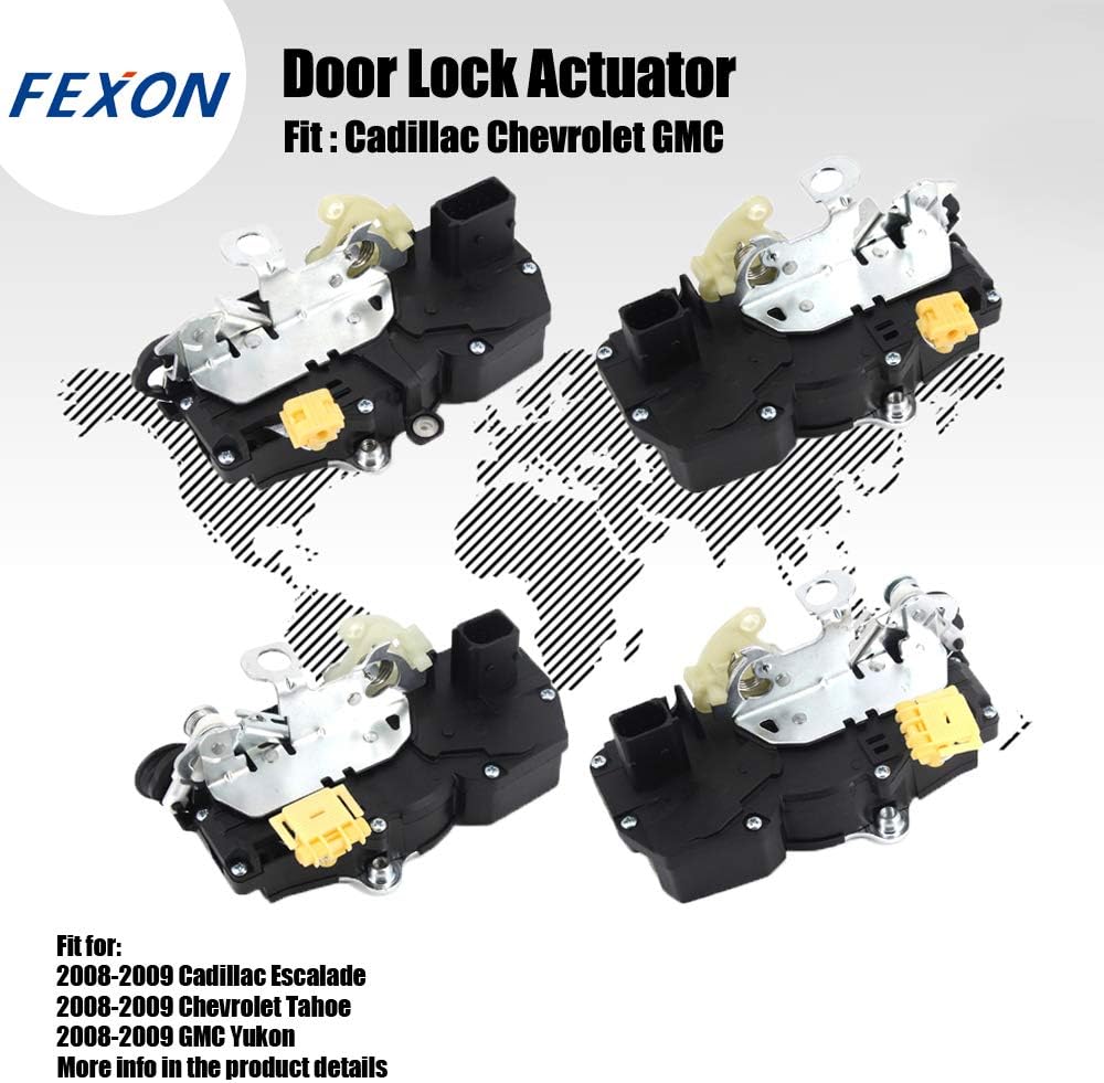 Door Latch Lock Actuator 4 Door Kits C738