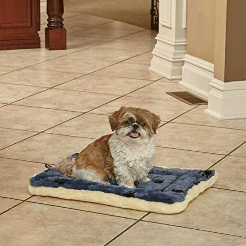 Reversible Paw Print Bed Y277