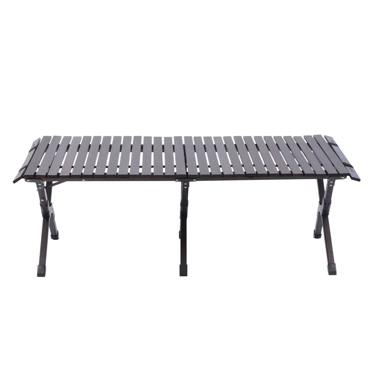 Portable Wood Folding Picnic Table Q929531