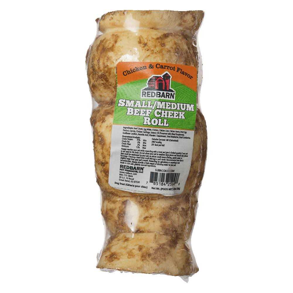 Beef Cheek Roll Dog Large V14444