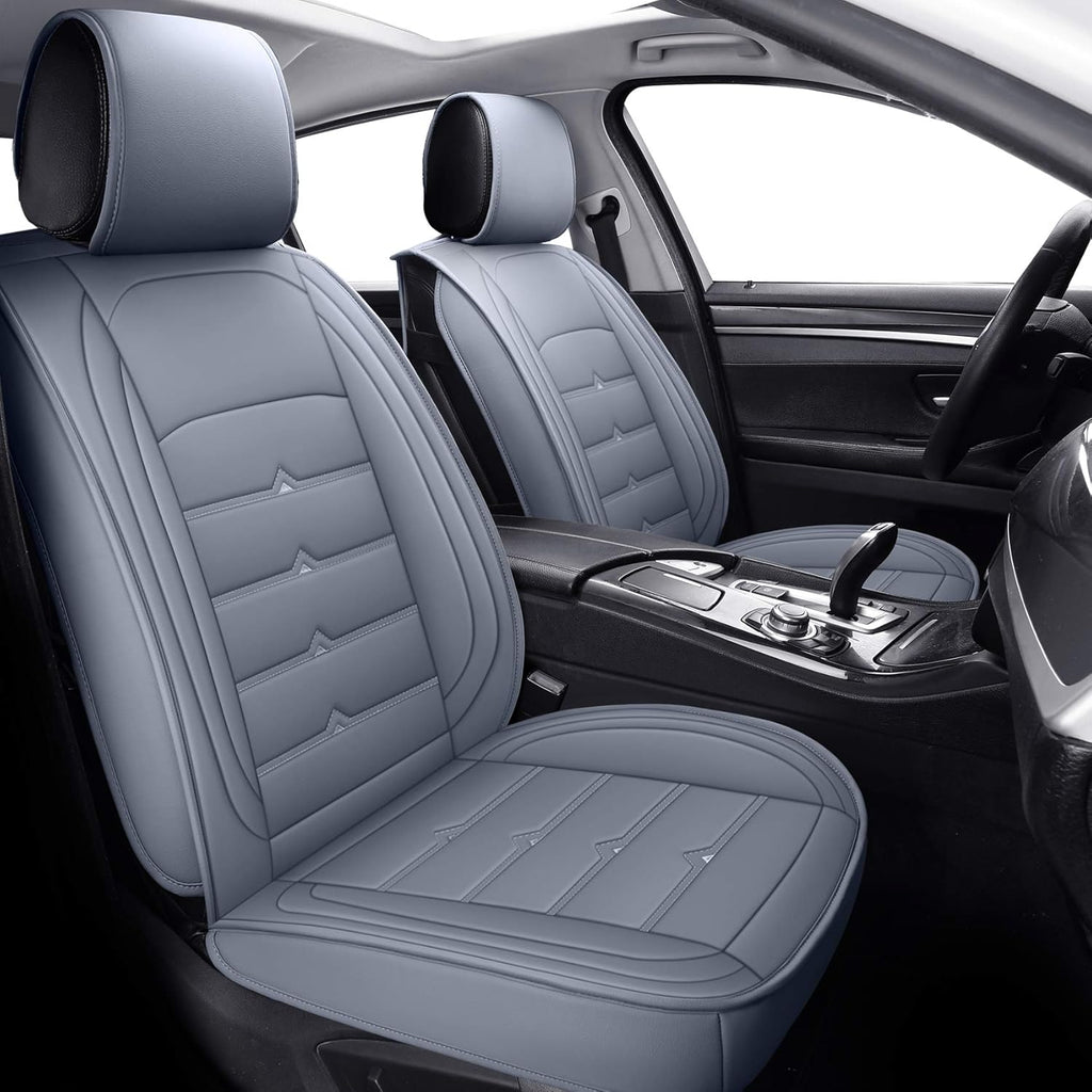 Waterproof Faux Leather Full Set Car Seat Covers F56402