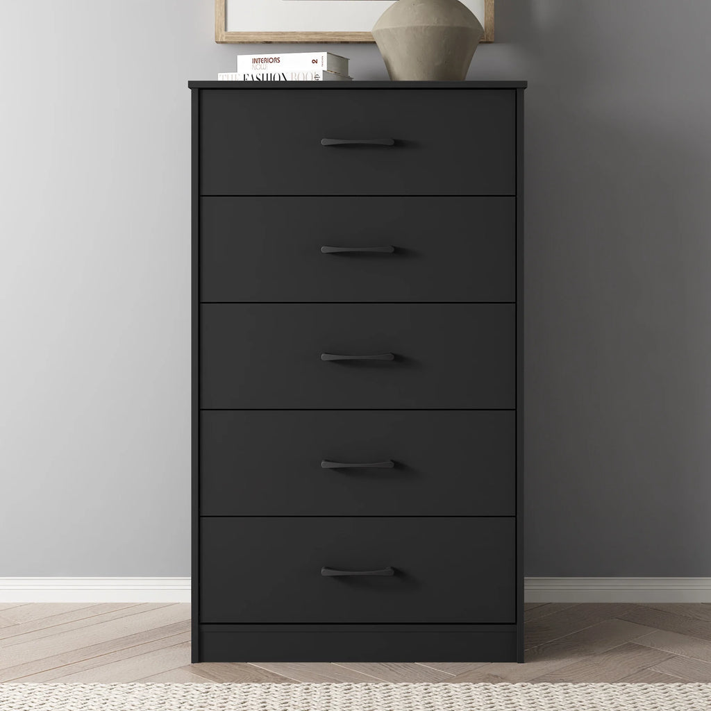 White 5 Drawer Dresser I564161