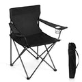 Portable Folding Camping Chair with 2 Cup Holders & Carry Bag R8923