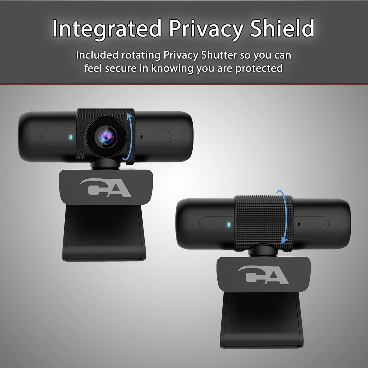 1080p 5MP USB Webcam with Dual Omnidirectional Microphones B341059